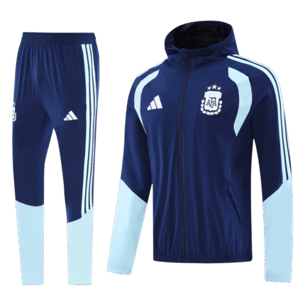 Mens Argentina 2026 World Cup World Cup Navy Tracksuit