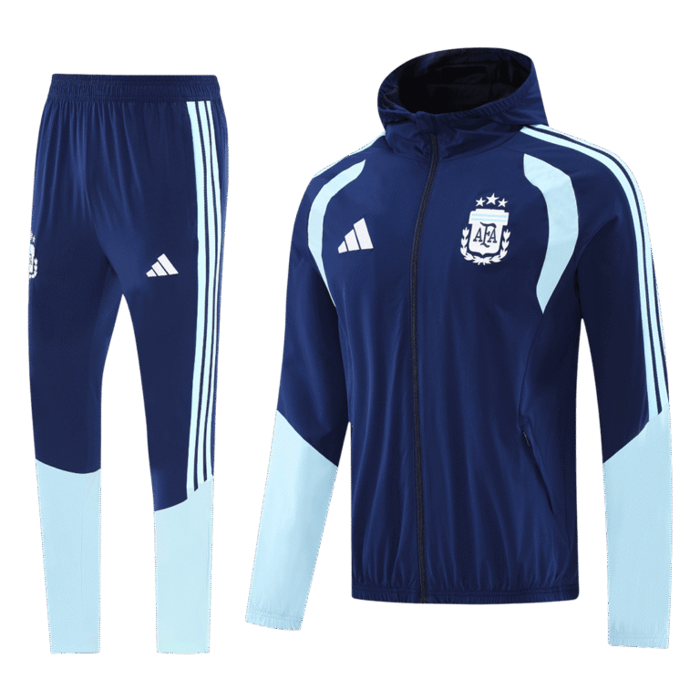 Mens Argentina 2026 World Cup World Cup Navy Tracksuit