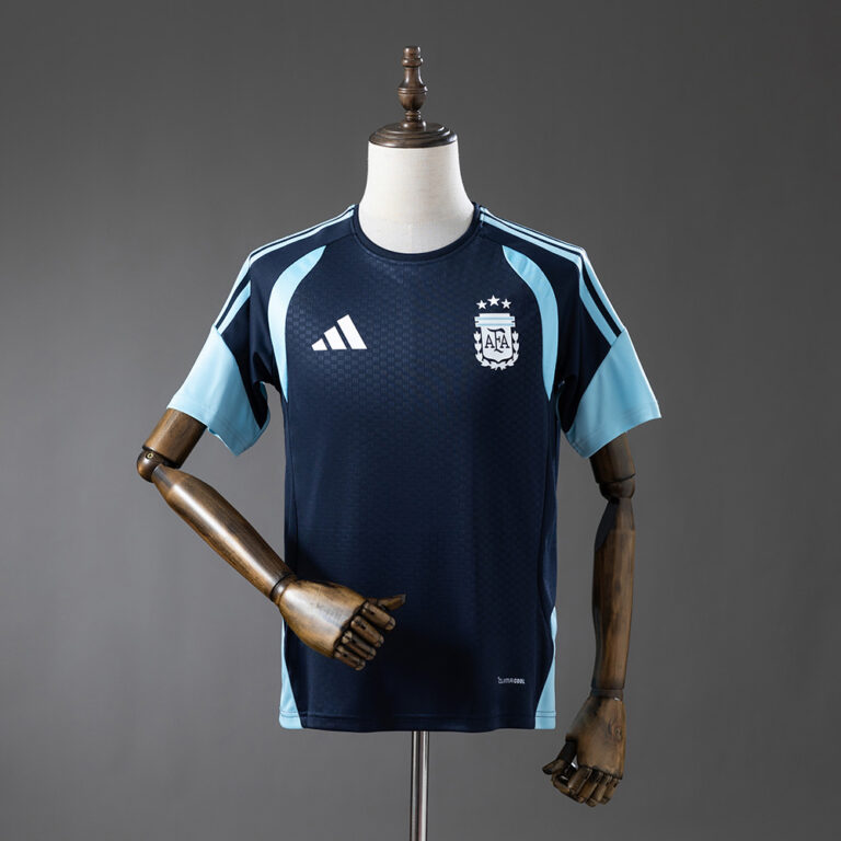 Mens Argentina 2026 World Cup World Cup Navy Training Jersey