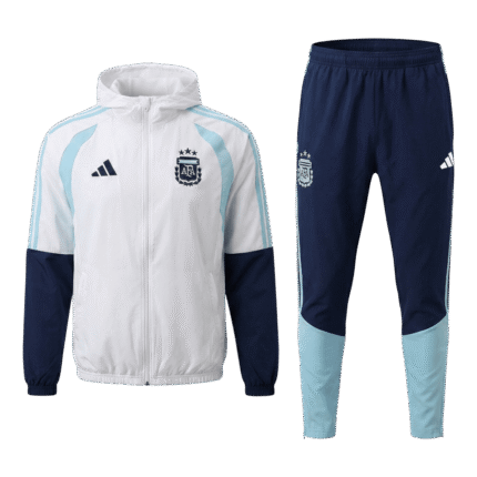 Mens Argentina 2026 World Cup World Cup White Tracksuit