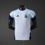 Mens Argentina 2026 World Cup White Training Jersey Player Version