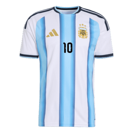 Mens Argentina Retro Home Jersey – Messi 10 Player Version
