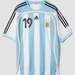 Mens Argentina Retro Home Jersey – Messi 19