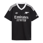Mens Arsenal 2024/25 Goalkeeper Black Jersey