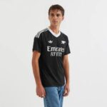 Mens Arsenal 2024/25 Goalkeeper Black Jersey