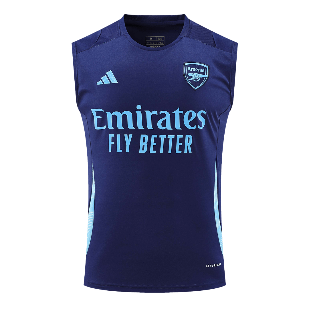 Mens Arsenal 2024/25 Top Navy Training Vest Mens Arsenal 2024/25 Top Navy Training Vest
