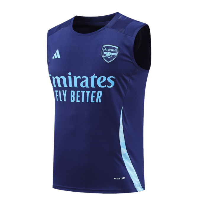 Mens Arsenal 2024/25 Top Navy Training Vest