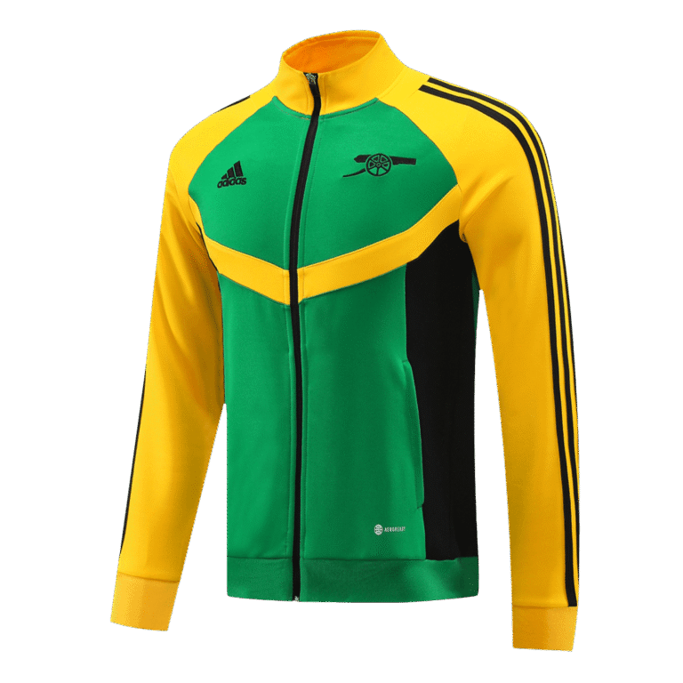 Mens Arsenal 2024/25 Track Green&Yellow Jacket