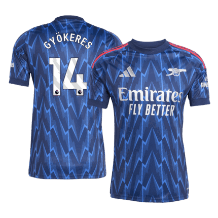 Mens Arsenal 2025/26 Away Jersey – Gyokeres 14