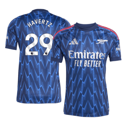 Mens Arsenal 2025/26 Away Jersey – Havertz 29