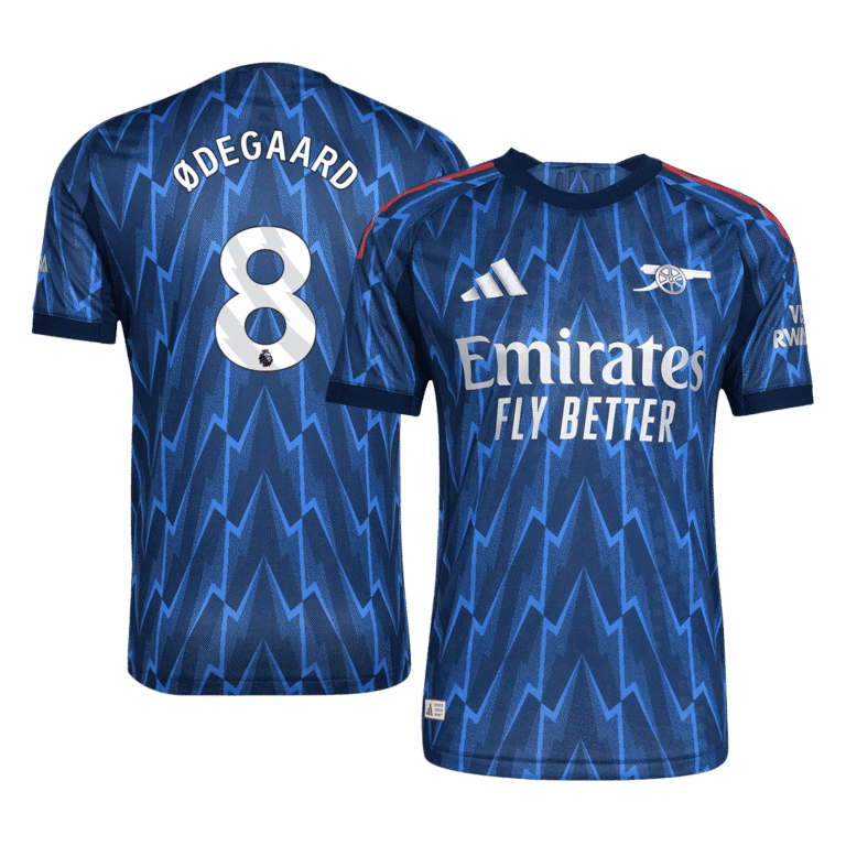 Mens Arsenal 2025/26 Away Jersey – ØDegaard 8