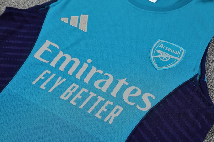 Mens Arsenal 2025/26 Blue Training Vest