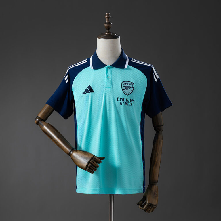 Mens Arsenal 2025/26 Green Polo