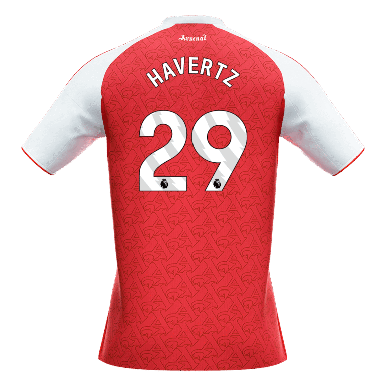 Mens Arsenal 2025/26 Home Jersey – Havertz 29
