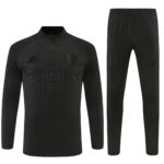 Mens Arsenal 2026/27 All Black Half-zip Tracksuit
