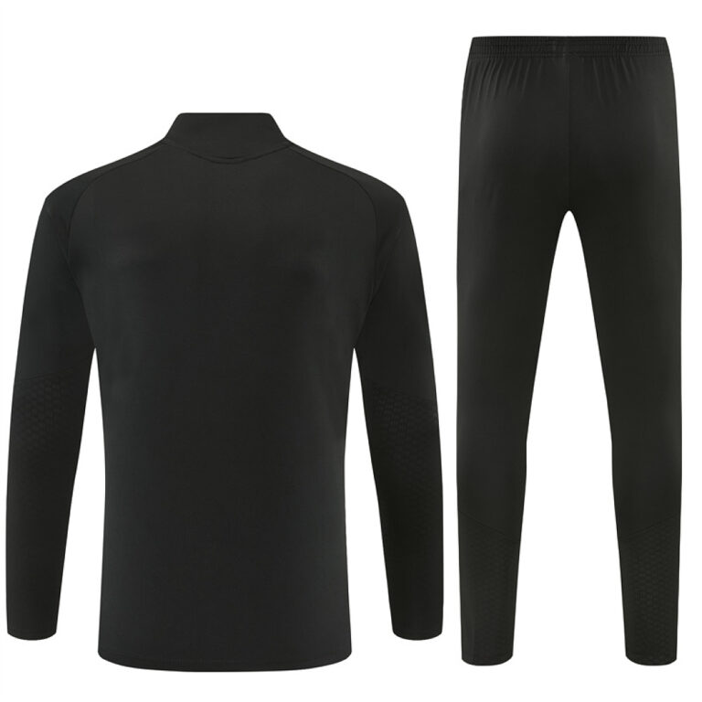 Mens Arsenal 2026/27 All Black Half-zip Tracksuit