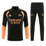 Mens Arsenal 2026/27 Half-zip Black Tracksuit