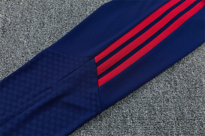 Mens Arsenal 2026/27 Half-zip Royal Blue Tracksuit