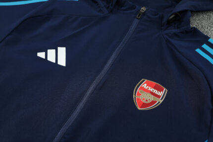Mens Arsenal 2026/27 Windbreaker Suit Blue Jacket