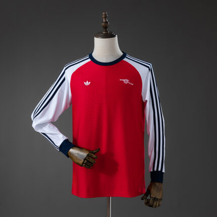 Mens Arsenal Terrace Icons T- Red Long Sleeve Jersey