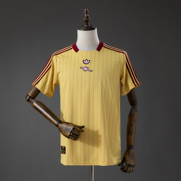 Mens Arsenal Terrace Icons T- Yellow Jersey