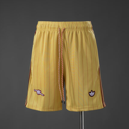 Mens Arsenal Terrace Icons Yellow Shorts