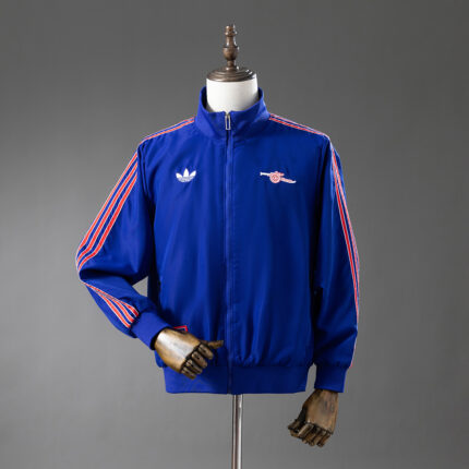Mens Arsenal Windbreaker Royal Blue Jacket