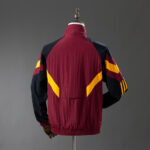 Mens AS Roma 2025/26 Red Windbreaker Jacket