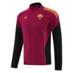Mens AS Roma 2025/26 Windbreaker Red Jacket