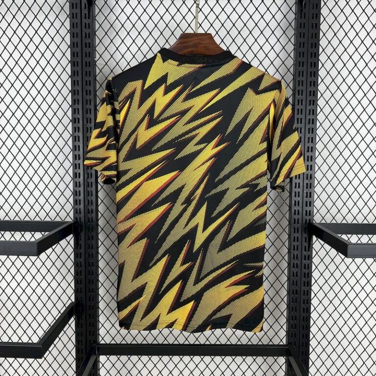 Mens AS Roma 2025/26 Yellow suit Training Jersey