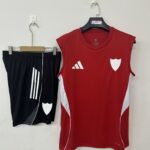 Mens Athletic Bilbao 2025/26 red Training Vest