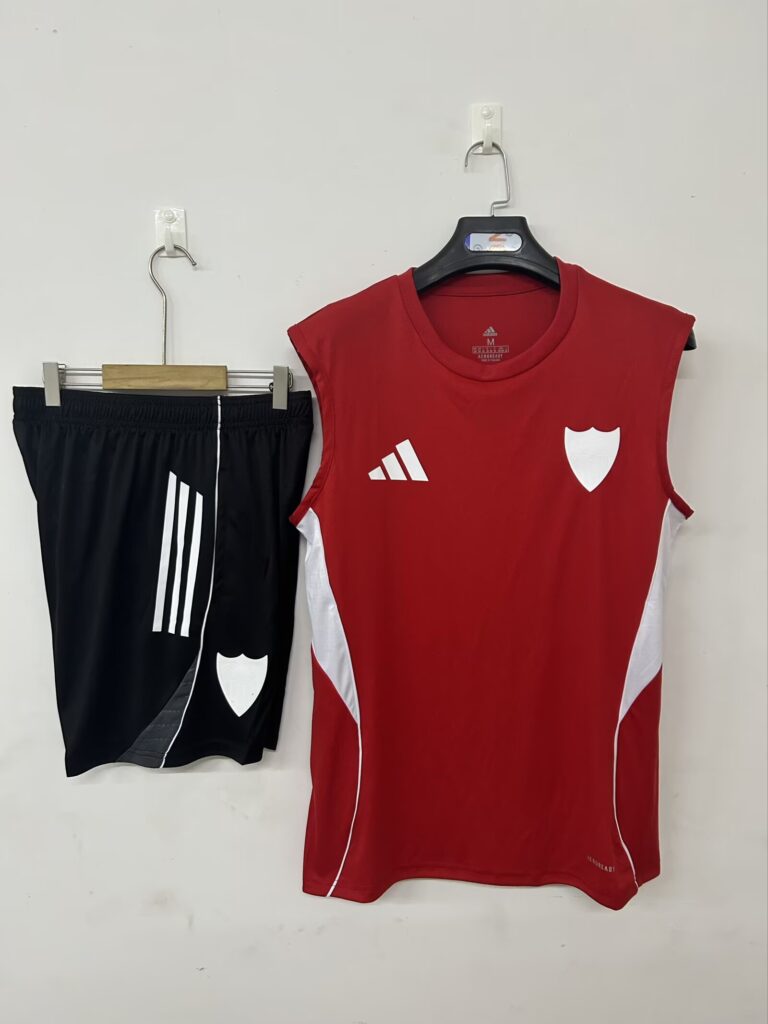 Mens Athletic Bilbao 2025/26 red Training Vest