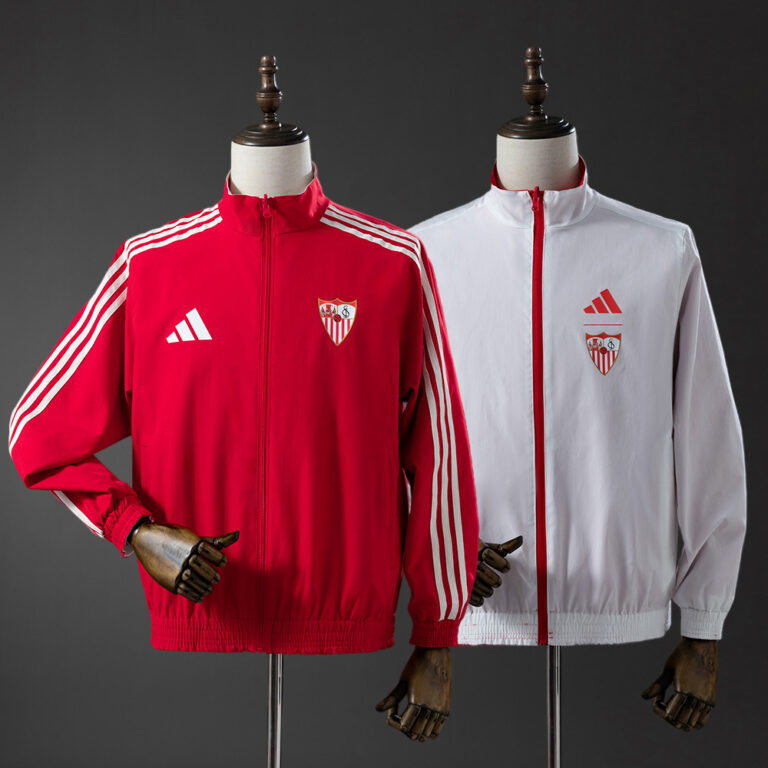 Mens Athletic Bilbao 2026 Reversible White Jacket