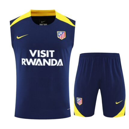 Mens Atletico Madrid 2025/26 Blue Training Vest