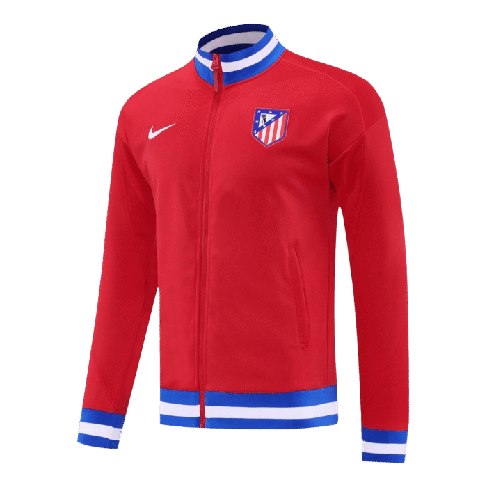 Mens Atletico Madrid 2025/26 Track Red Jacket
