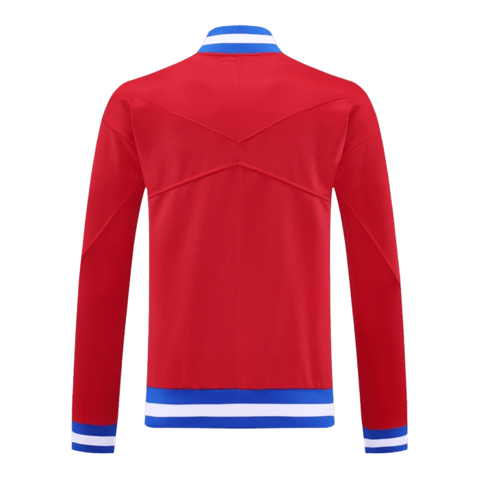Mens Atletico Madrid 2025/26 Track Red Jacket