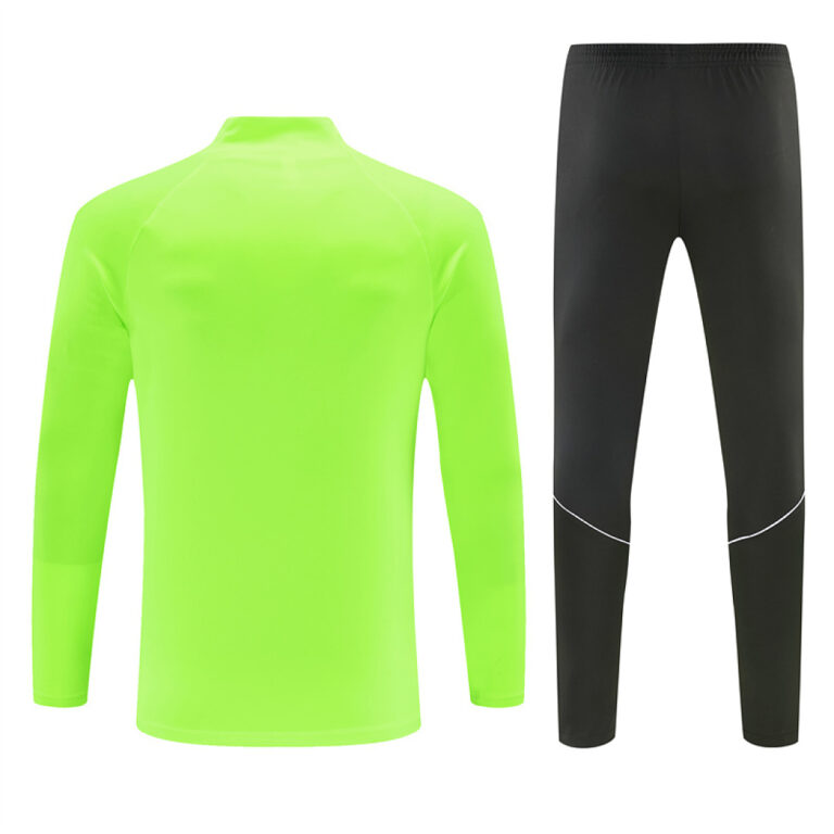 Mens Atletico Madrid 2026/27 Half-zip Neon Green Tracksuit