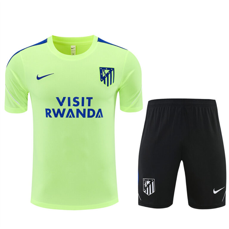 Mens Atletico Madrid 2026/27 Neon Green Training Jersey