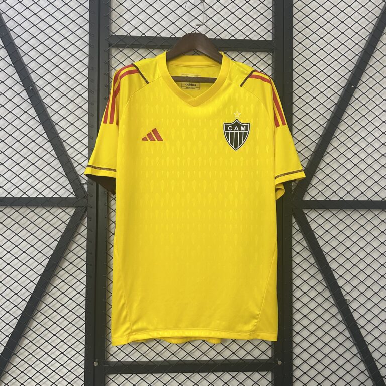 Mens Atletico Mineiro 2024/25 Goalkeeper Limited Edition Yellow Jersey