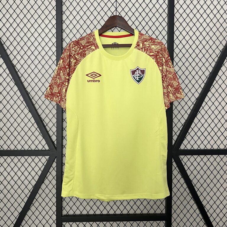 Mens Atletico Mineiro 2024/25 Goalkeeper Yellow Jersey