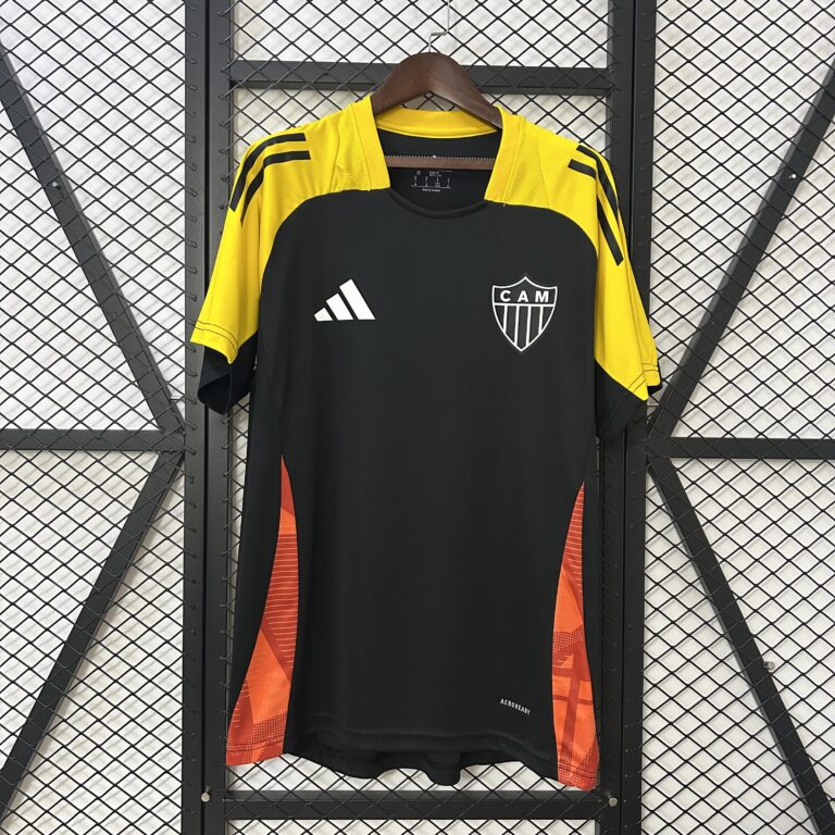 Mens Atletico Mineiro 2025/26 Black Training Jersey