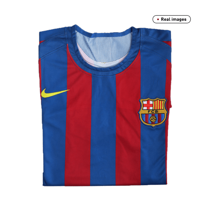 Mens Barcelona 2005/06 Home Jersey – Messi 30