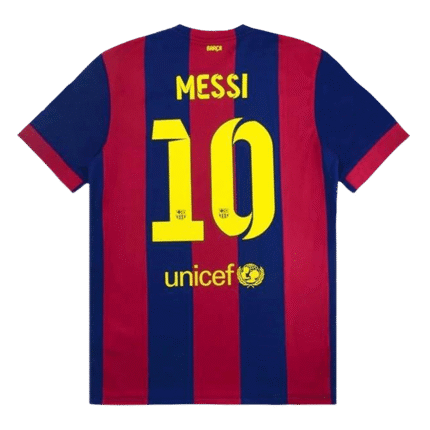 Mens Barcelona 2014/15 Home Jersey – Messi 10
