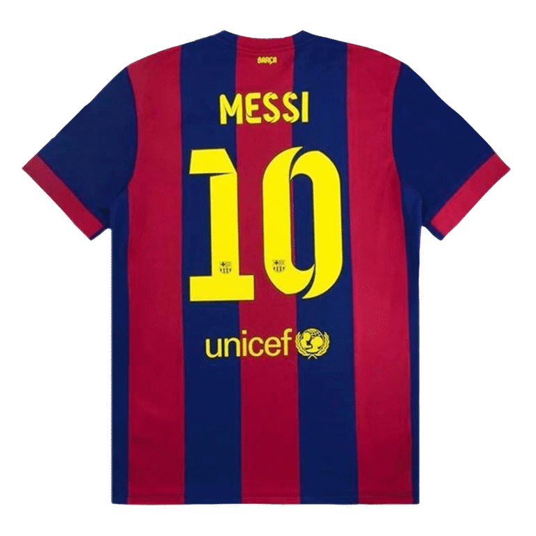 Mens Barcelona 2014/15 Home Jersey – Messi 10