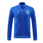 Mens Barcelona 2024/25 Track Blue Jacket