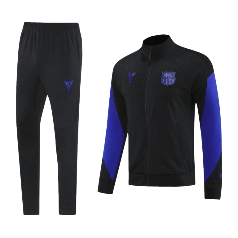 Mens Barcelona 2025/26 Home Black&Purple Tracksuit