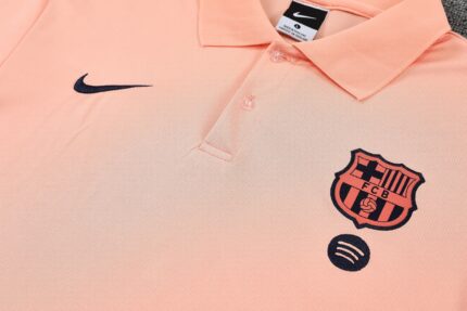 Mens Barcelona 2025/26 Suit Red Polo