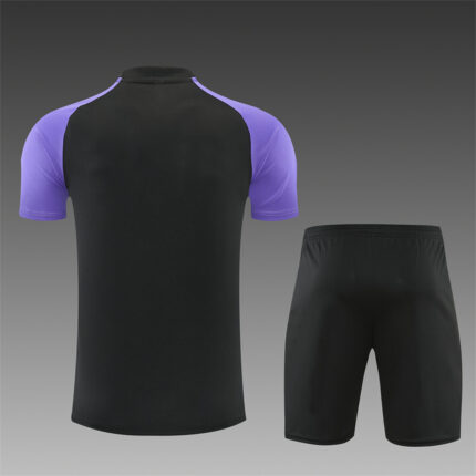 Mens Barcelona 2026/27 Black And Purple Suit Training Jersey