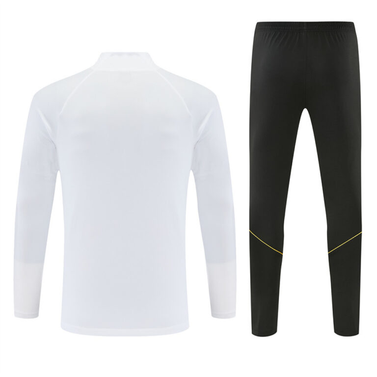 Mens Barcelona 2026/27 Collaboration Half-zip White Tracksuit