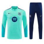 Mens Barcelona 2026/27 Half-zip Light Blue Tracksuit
